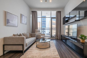 Hashtag Holiday Home - Excellent 1BDR with City View in Media city